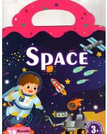 My first sticker book.Space
