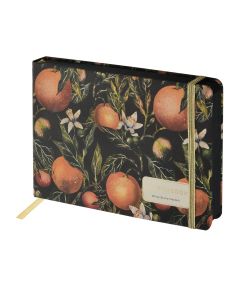 Sketchbook 100л. Bruno Visconti "FLORA. PARADISE. ORANGES" Черный